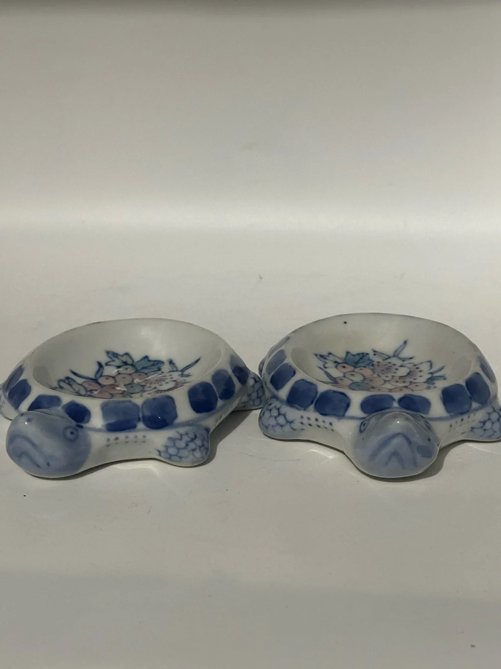 Blue and White Turtle trinket Dish Set - Home Art